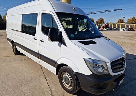 Mercedes-Benz Sprinter Lang Autom 6 Sitze Klima AHK Navi