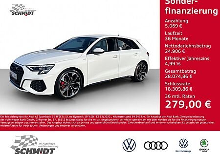 Audi A3 Sportback 35 TFSI 2x S Line Dynamik 19" LED