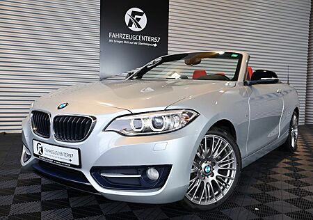 BMW 220d Cabrio Sport Line/PDC/BI-XENON/NAVI/CARPLAY