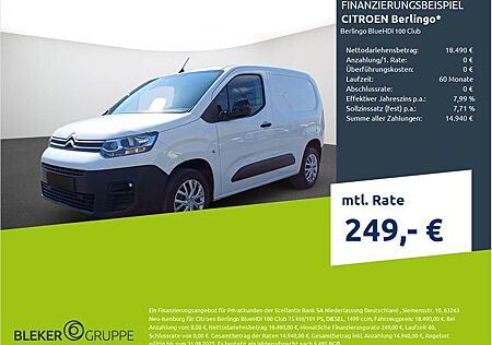 Citroën Berlingo BlueHDi 100 Club