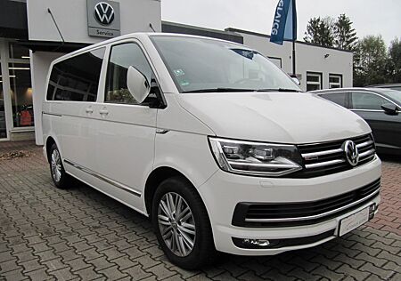 VW T6 Multivan Volkswagen Highl LEDER StHZG AHK NAV KAM LED 4M
