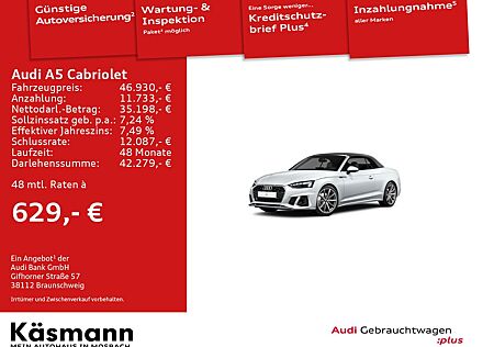 Audi A5 Cabriolet S line 35TDI 2xS line MATRIX AHK