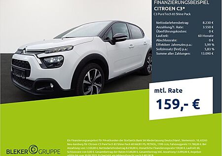 Citroën C3 PureTech 83 Shine Pack