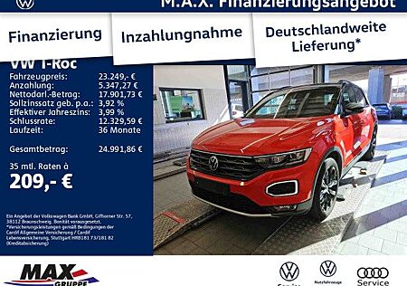 VW T-Roc Volkswagen 1.5 TSI BLACK STYLE LED+KAMERA+DCP+APP+ACC