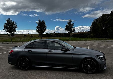 Mercedes-Benz C 300 Magno Selenit Grau C43 Optik Voll !!!