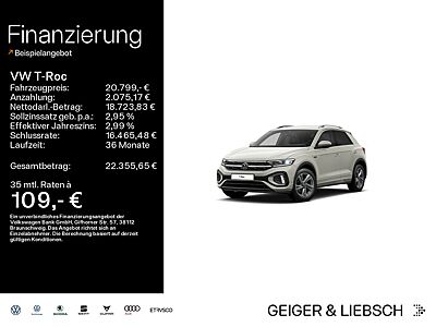 Volkswagen T-Roc 1.0 TSI R-LINE*LED*KAMERA*PDC*SHZ*NAVI*KLI