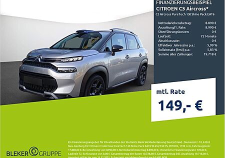 Citroën C3 Aircross PureTech 130 Shine Pack EAT6
