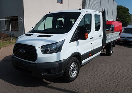 Ford Transit Pritsche DoKa 1. Hand / AHK / 7 Sitzer