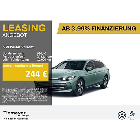 VW Passat Variant leasen