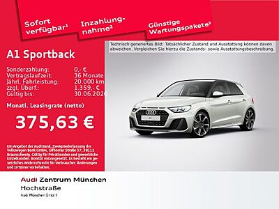 Audi A1 Sportback S line 30 TFSI 85(116) kW(PS) S tro