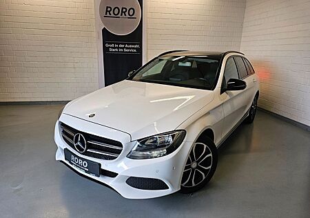 Mercedes-Benz C 200 d T-Modell + LED/AHK/Pano/Navi/Teilleder
