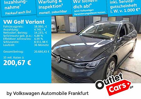 VW Golf Volkswagen VIII Variant 2.0 TDI DSG Life Navi LED DAB+