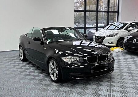 BMW 118i Cabrio Schwarz - TÜV 2026 - Einwandfrei