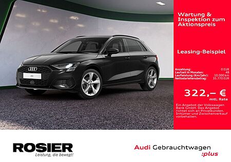 Audi A3 Sportback 30 TDI advanced AHK ACC LED NAVI BT