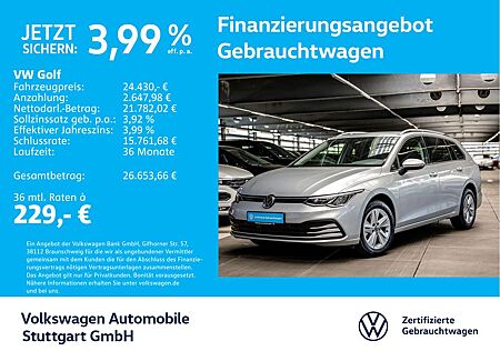 VW Golf Volkswagen 8 Variant Life 1.5 TSI Navi Tempomat