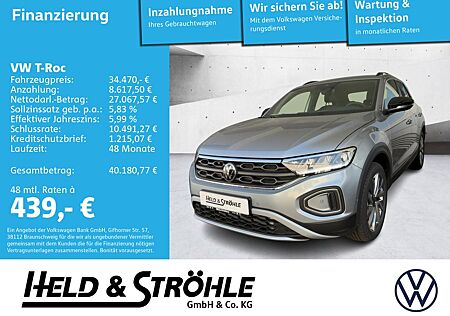 VW T-Roc Volkswagen GOAL 1.5 TSI DSG AHK LED NAV PARKLENK SHZ