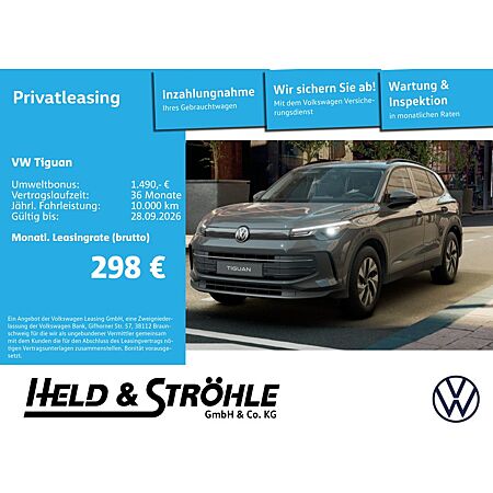 VW Tiguan leasen