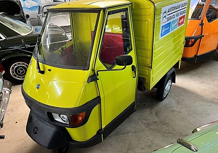 Piaggio APE 50 Koffer Verde Limasa Grün Drosselung auf 2