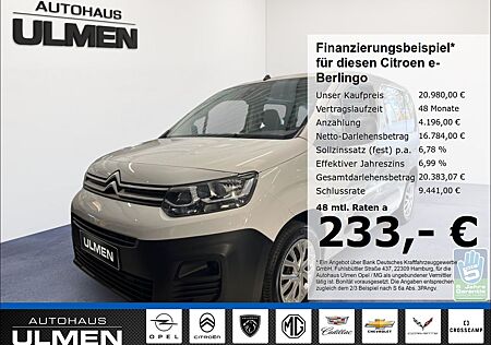 Citroën e-Berlingo Live Pack Elektro Bordcomputer Radio+