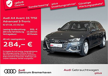 Audi A4 AVANT 35 TFSI ADVANCED S-TRON CAM NAVI E-SITZ