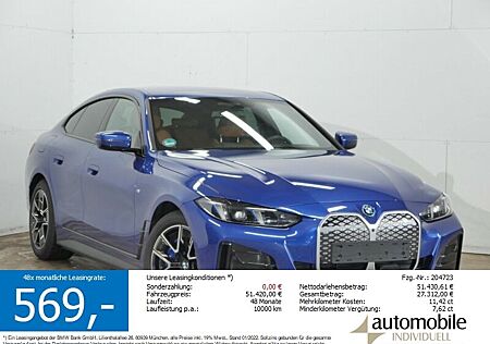 BMW i4 eDr40 Gran Coupé M Sportpaket HuD ACC LED Len