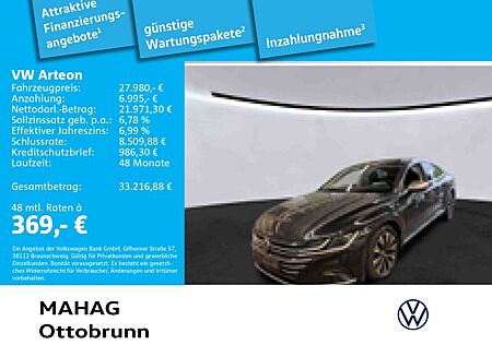 VW Arteon Volkswagen 2.0 TSI Elegance Leder Navi LED Pano Alu1