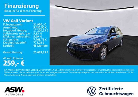 VW Golf Volkswagen Variant Life 2.0 TDI DSG Navi RFK Pano AHK