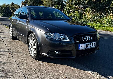 Audi A4 2.0 T Avant, 3x S-Line, 6-Gg , 2.Hd. Lavagrau