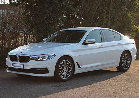 BMW 520 d Limousine Sport Line *HUD*DC*RFK*Teilleder