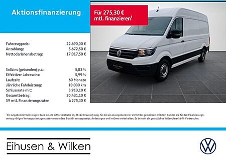 VW Crafter Volkswagen Kasten 35+HOCHDACH+AHK+FSE+