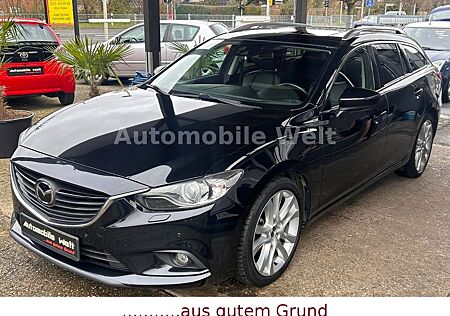 Mazda 6 Kombi 2,2 D.Sp-Line Automatik Leder AHK GSHD