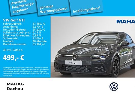 VW Golf Volkswagen VIII GTI 2.0 TSI BlackStyle IQ.Light Navi K