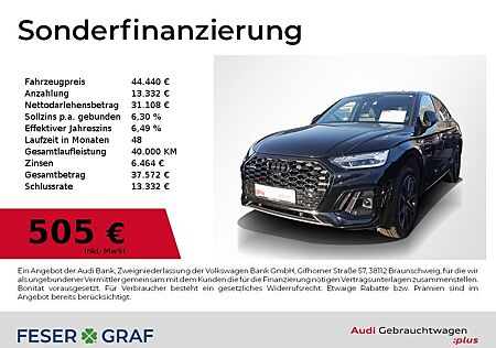 Audi Q5 Sportback 40 TDI qu S Line Int AHK,Matrix,Led