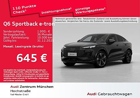 Audi Q6 e-tron Q6 Sportback e-tron quattro 285 kW