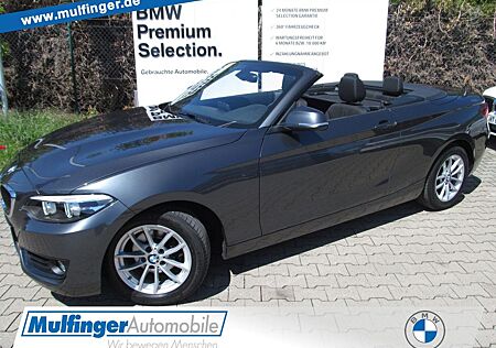BMW 218i Aut. Cabrio Advantage LED DAB Navi Klima