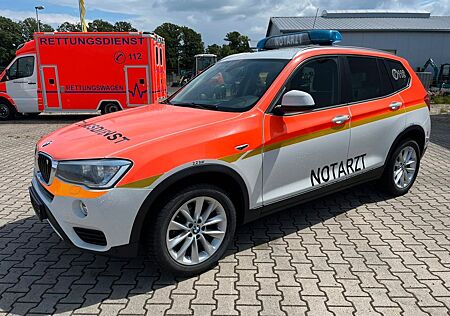BMW X3 xDrive 20 d Notarztwagen NEF bi-xenon led