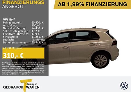VW Golf Volkswagen 1.4 eHybrid STYLE IQ.LIGHT KAMERA SITZH ERG