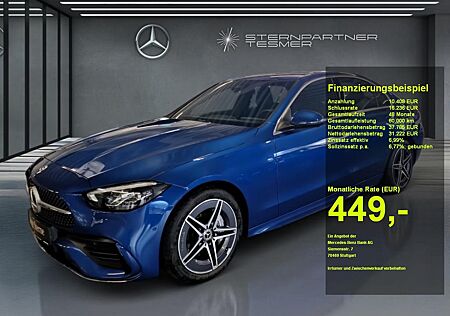 Mercedes-Benz C 220 d AMG+MBUX+DISTRONIC+AMBIENTE+KAMERA+AHK