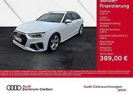 Audi A4 Avant 40 TDI S line Businesspaket AHK Navi