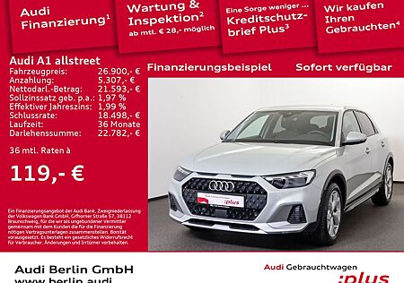 Audi A1 allstreet 30 TFSI S tr. RFK LED NAVI VIRTUAL