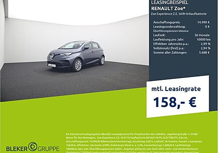 Renault ZOE Experience Z.E. 50 R110 Kaufbatterie