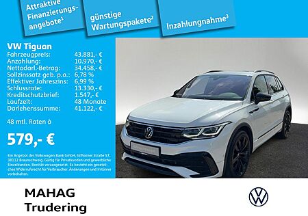VW Tiguan Volkswagen 2.0 TSI 4Mot R-Line BlackStyle Leder AHK