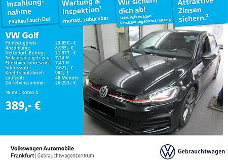 VW Golf Volkswagen VII 2.0 TSI GTI TCR DSG Navi LED "R-Perform