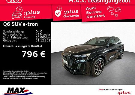 Audi Q6 e-tron gebraucht kaufen Audi Q6 e-tron QUATT S LINE MATRIX+PANO+AHK+AR HUD+WP