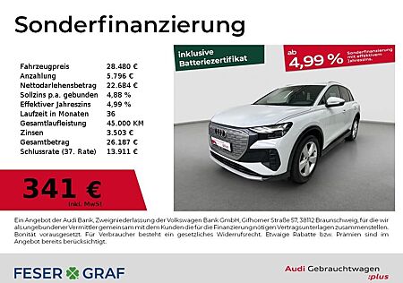 Audi Q4 e-tron 40 advanced Wärmepumpe 19"