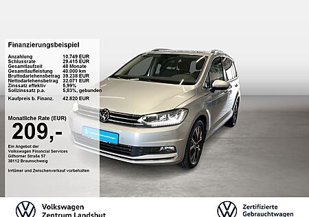 VW Touran Volkswagen Highline 2.0 TDI DSG ACC Pano 7 Sitze STH
