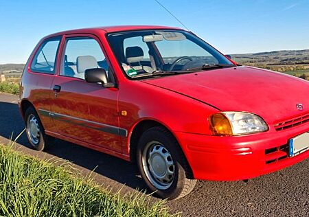Toyota Starlet P9, 1.3 Servo, tüv neu, rot, 8x, 1hd