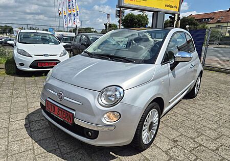 Fiat 500 Cabrio Lounge T-Leder Klima. Parktronic, LM.