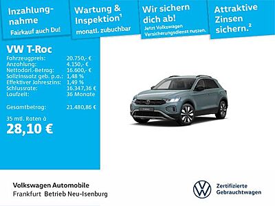 Volkswagen T-Roc 1.0 TSI Goal NAV LED ACC APP