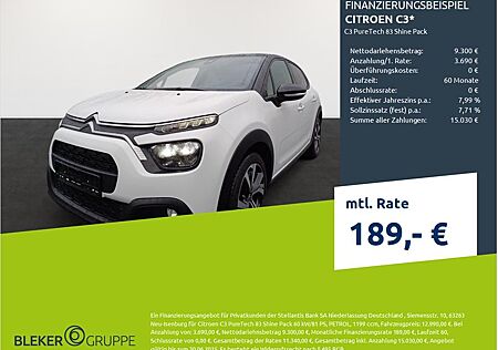 Citroën C3 PureTech 83 Shine Pack